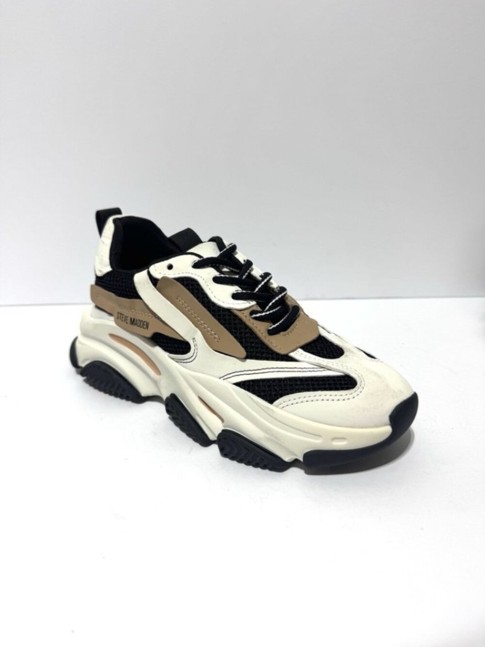 Steve Madden Womens Possession Sneakers White Size 8M